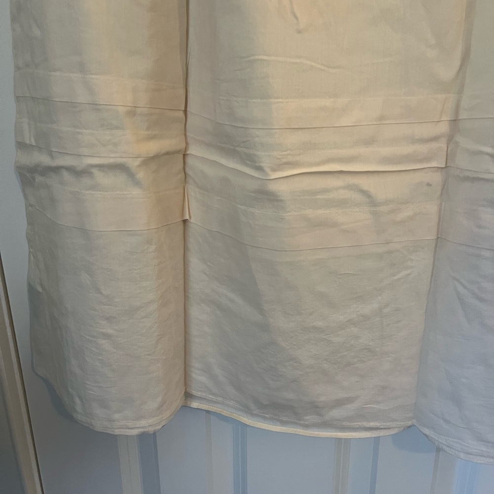 J. Crew Cream Crochet Trim Midi Dress Style C1285 Size Small - Picture 9 of 13